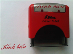 Khắc dấu kính biếu | Khac dau kinh bieu
