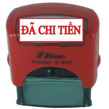 Khắc dấu đã chi tiền | Khac dau da chi tien